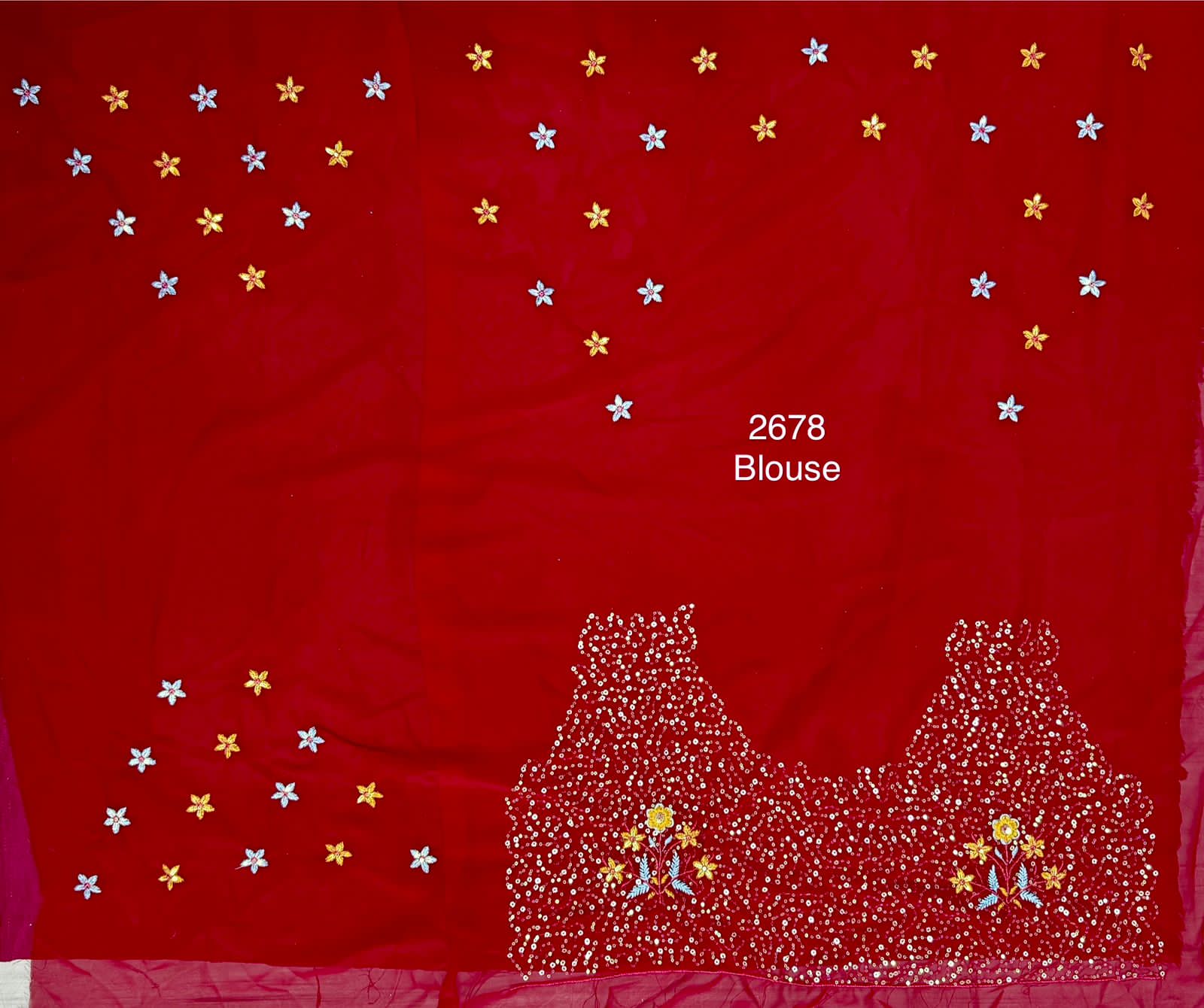 Beautiful Designer Bridal Georgette Lehenga Choli