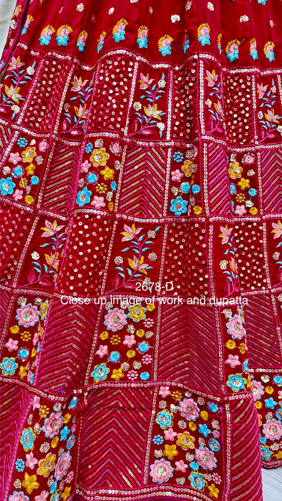 Beautiful Designer Bridal Georgette Lehenga Choli