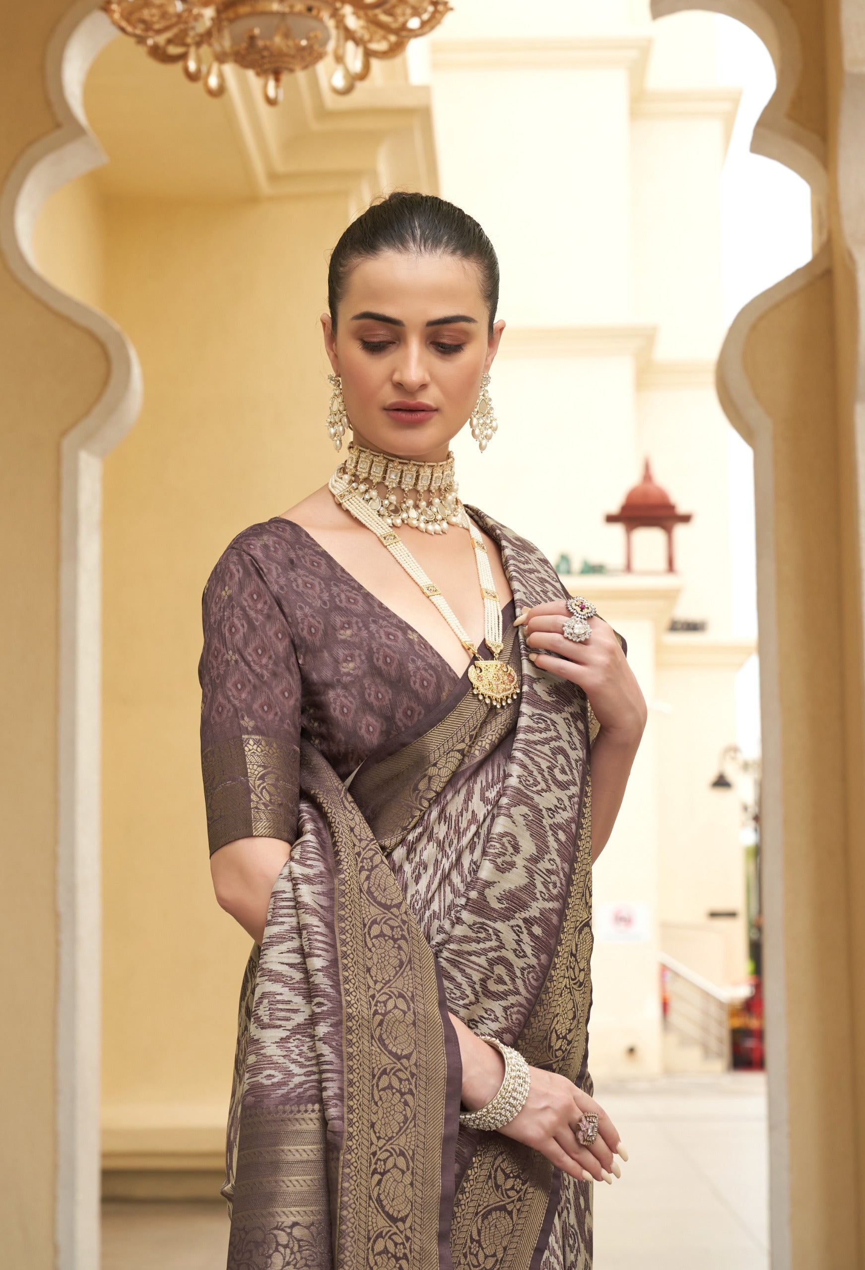 Beautiful Designer Anshika Soft Tussar Silk Saree