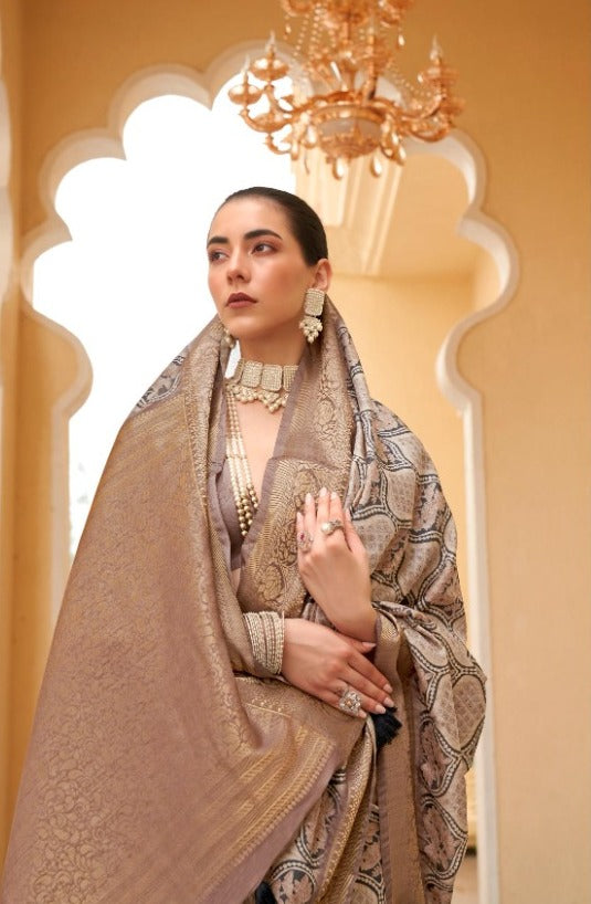 Beautiful Designer Anshika Soft Tussar Silk Saree