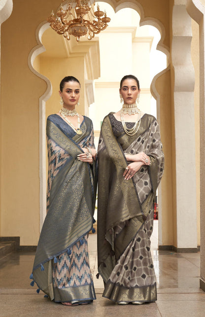 Beautiful Designer Anshika Soft Tussar Silk Saree