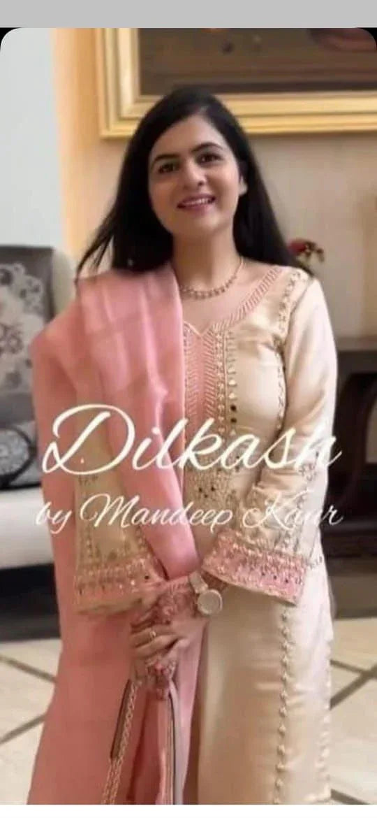Beautiful Designer Occasion Wear Latest Punjabi Style Salwar Suit
