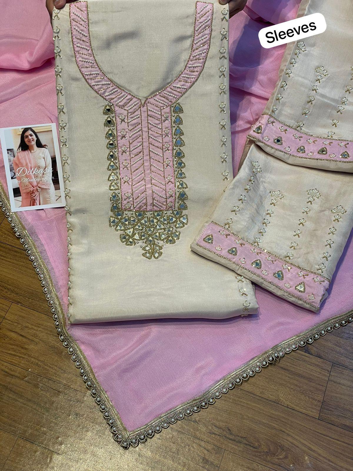 Beautiful Designer Occasion Wear Latest Punjabi Style Salwar Suit
