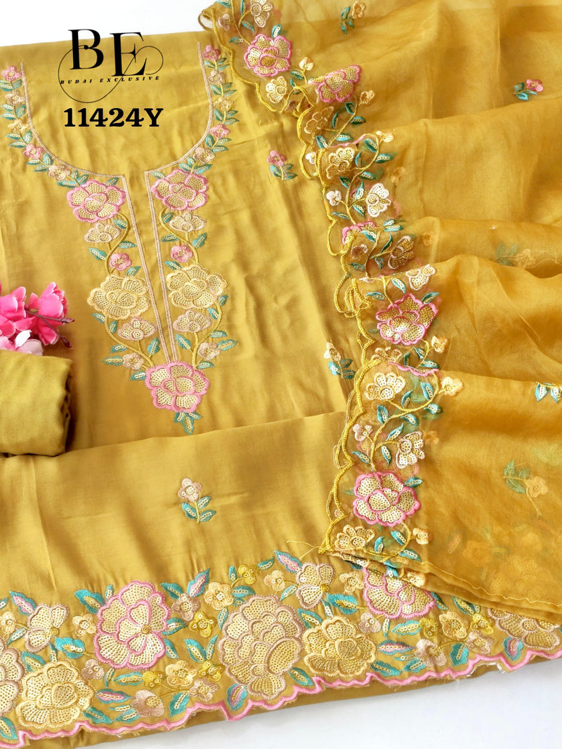 Beautiful Designer Occasion Wear Latest Punjabi Style Salwar Suit