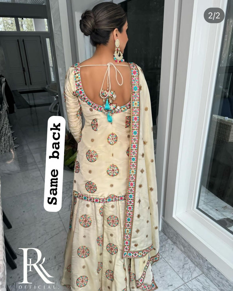 Beautiful Designer Occasion Wear Latest Punjabi Style Salwar Suit