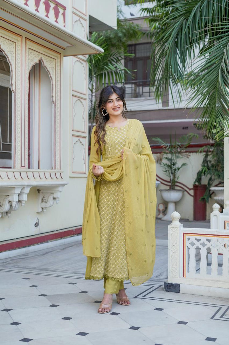 Beautiful Designer Summer Special Chiffon Anarkali Salwar Suit