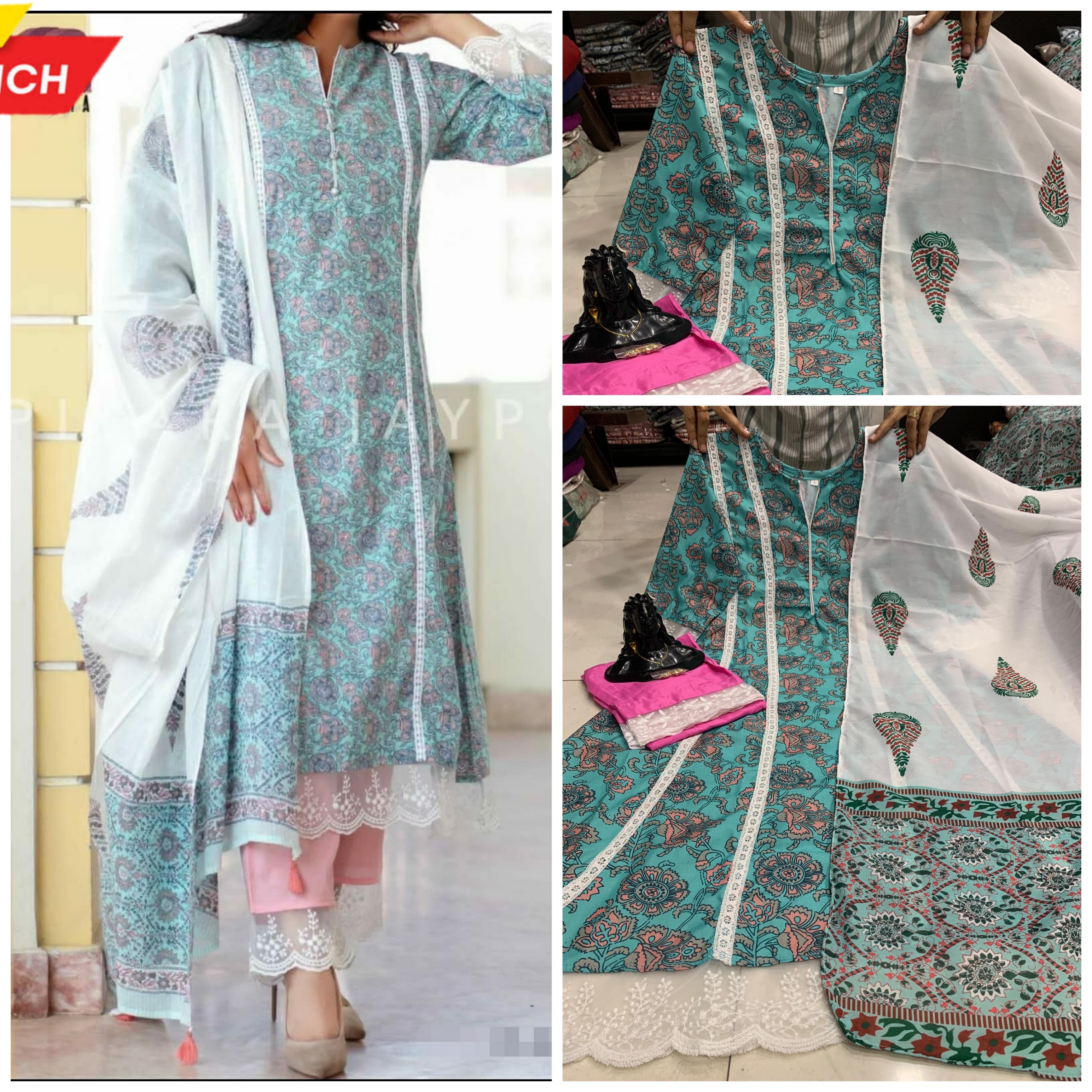 Beautiful Designer Summer Special Reyon Salwar Suit