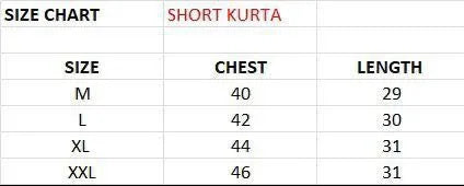 Beautiful Party Wear Short Khadhi Kurta With Pocket