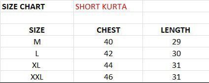 Beautiful Party Wear Short Khadhi Kurta With Pocket