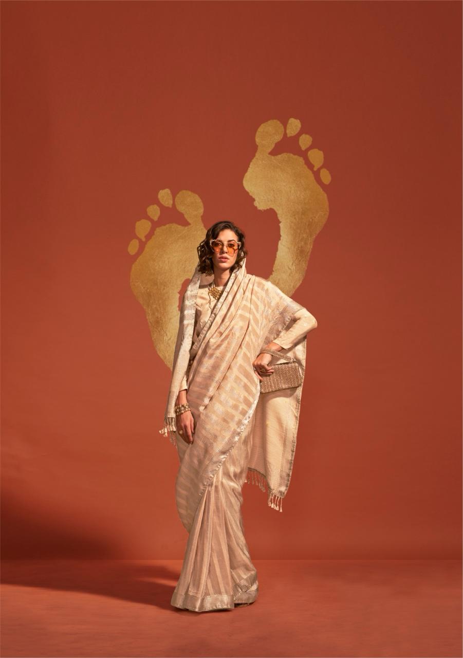 Beautiful Designer Ksatsuma Pure Viscose Handwoven Saree