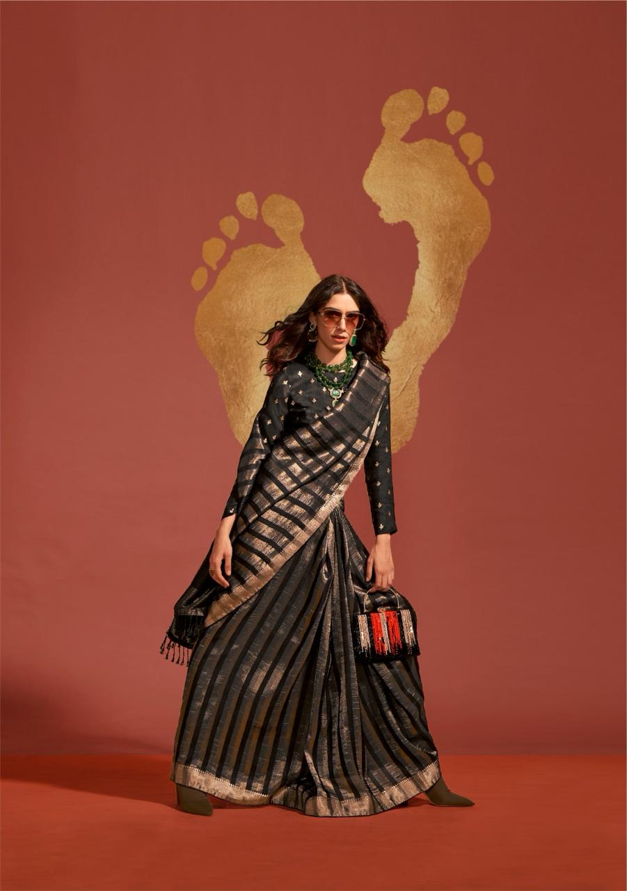 Beautiful Designer Ksatsuma Pure Viscose Handwoven Saree