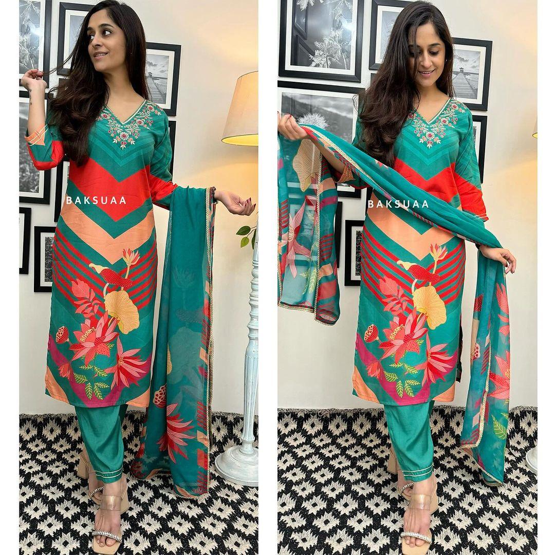 Beautiful Designer Summer Special Reyon Salwar Suit