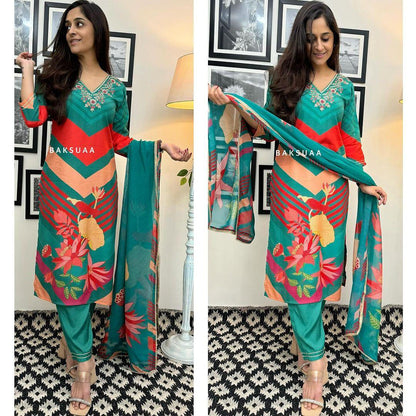 Beautiful Designer Summer Special Reyon Salwar Suit