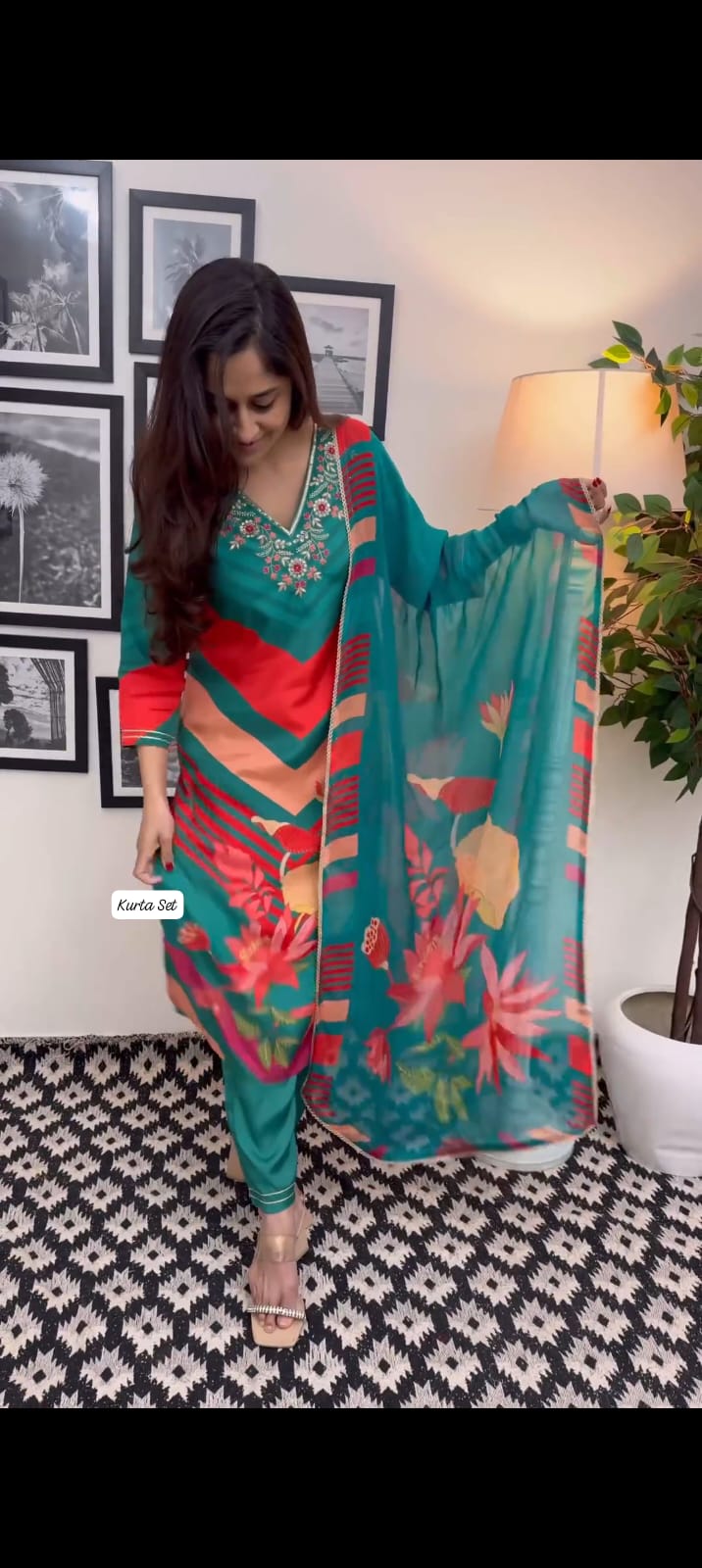 Beautiful Designer Summer Special Reyon Salwar Suit