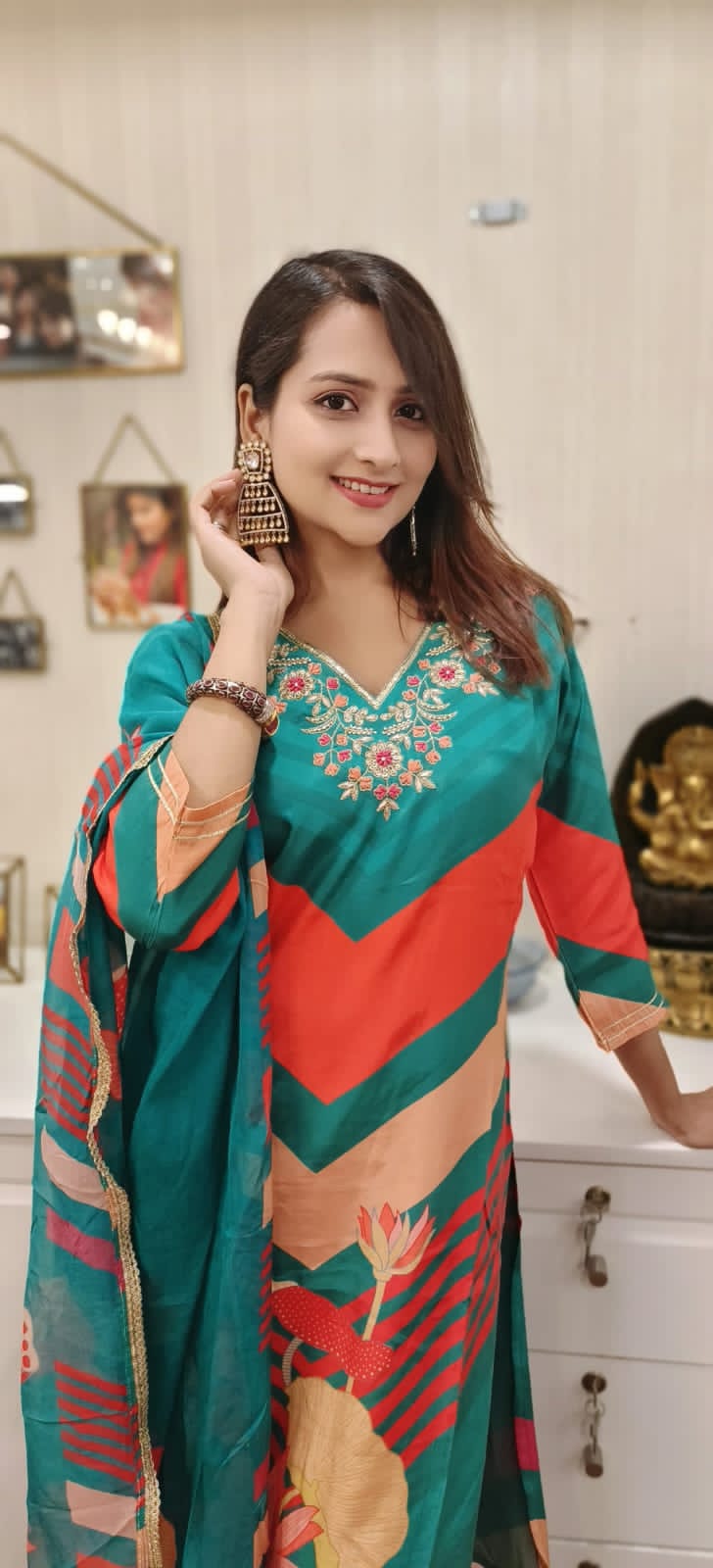 Beautiful Designer Summer Special Reyon Salwar Suit