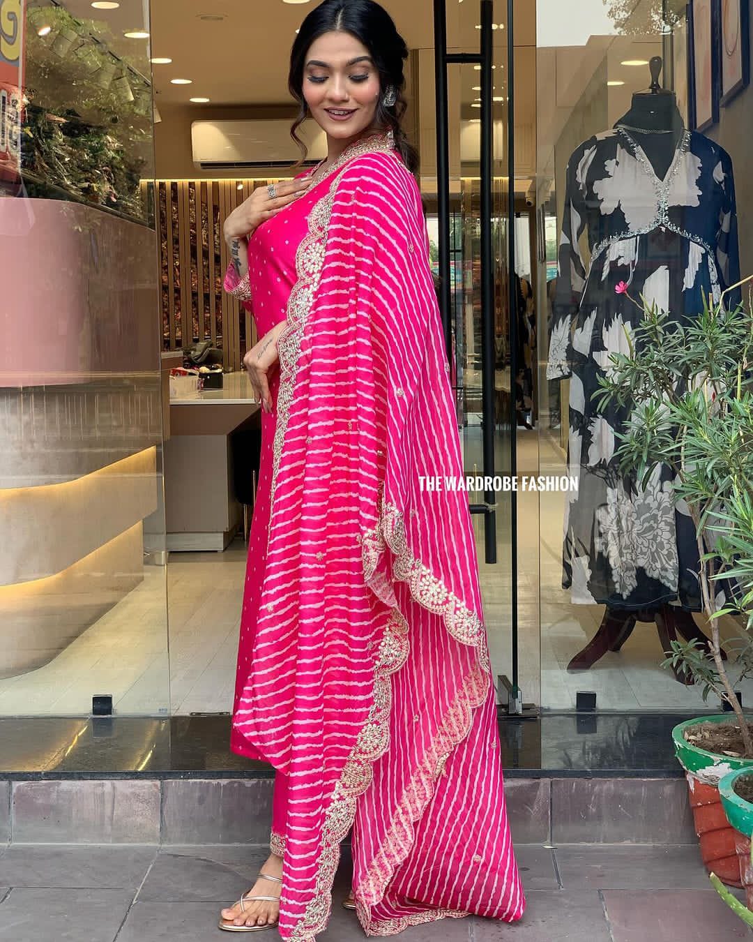 Beautiful Designer Summer Special Chinon Salwar Suit