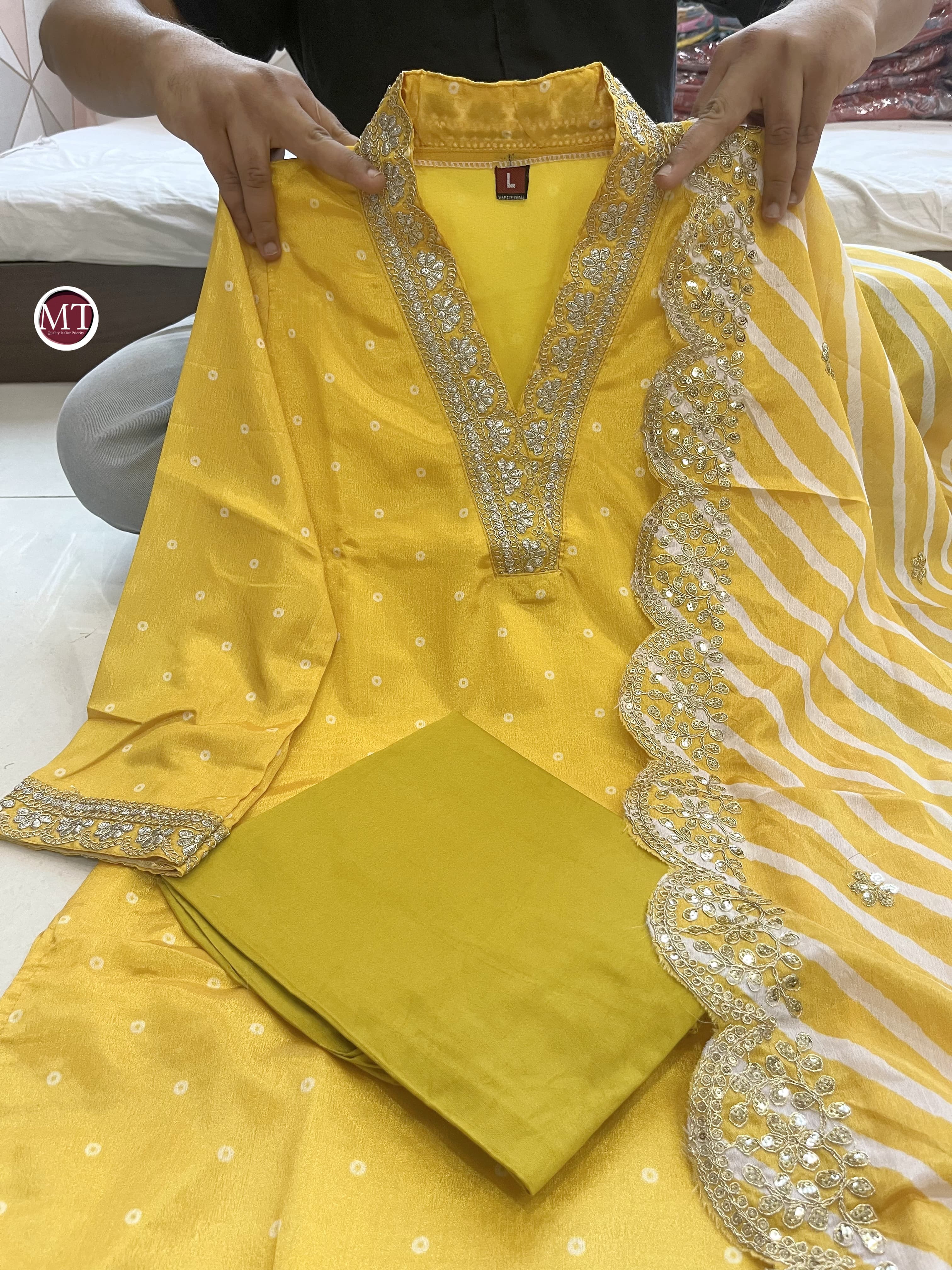 Beautiful Designer Summer Special Chinon Salwar Suit