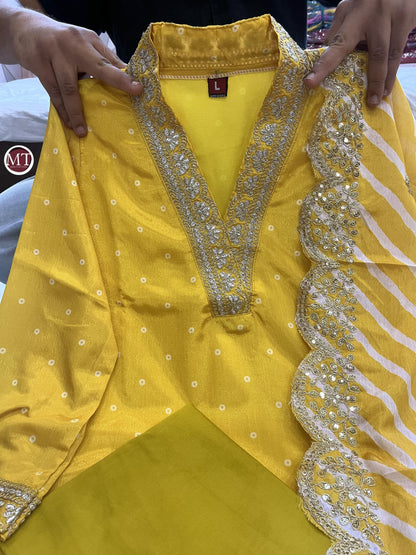 Beautiful Designer Summer Special Chinon Salwar Suit