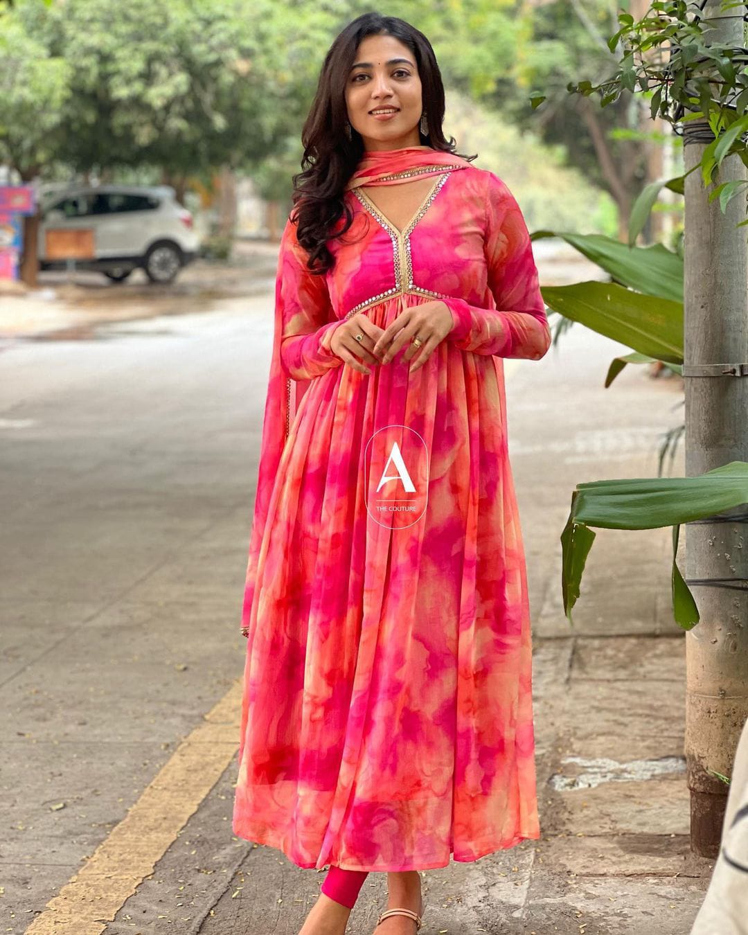 Beautiful Designer Summer Special Chinon Salwar Suit