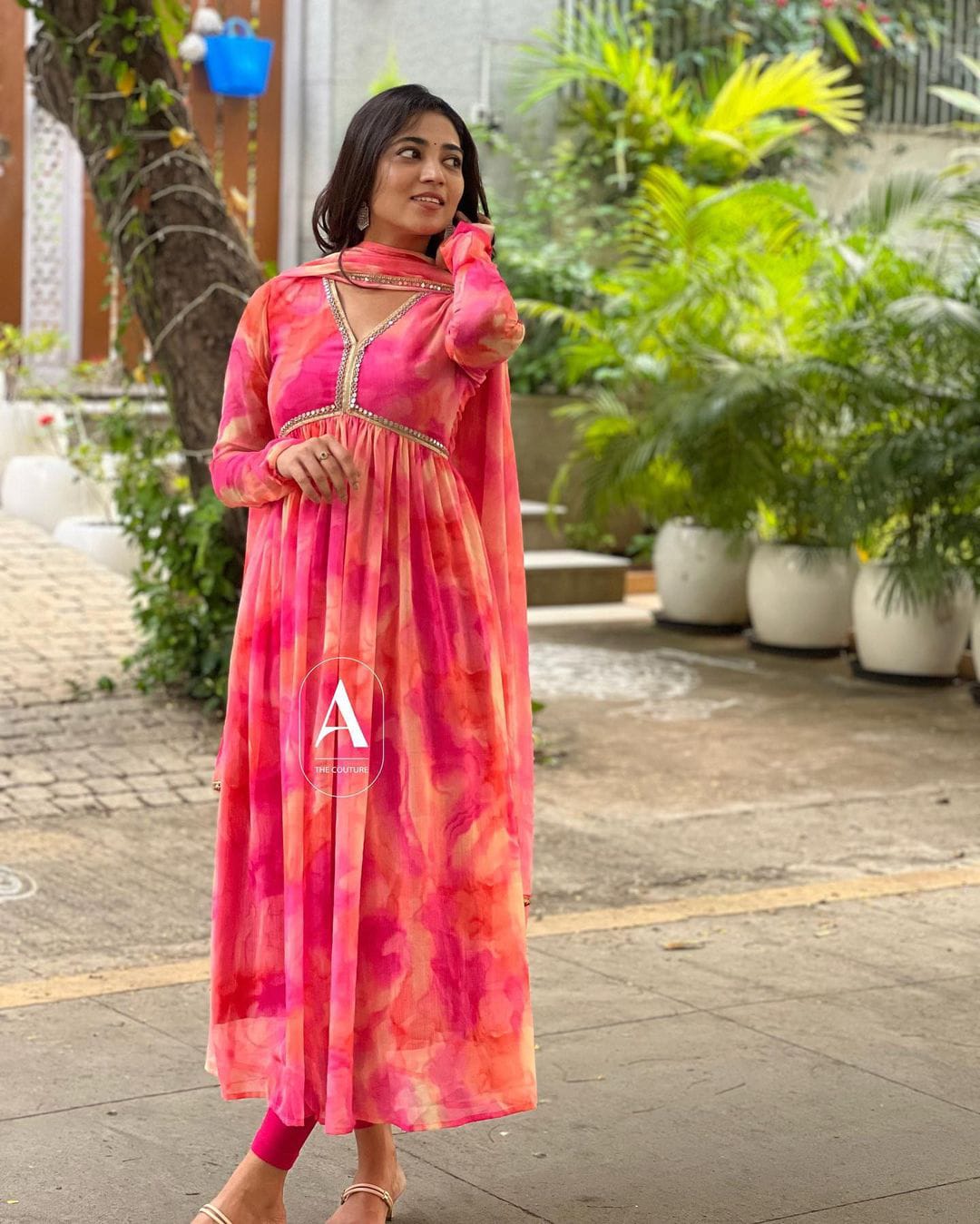 Beautiful Designer Summer Special Chinon Salwar Suit