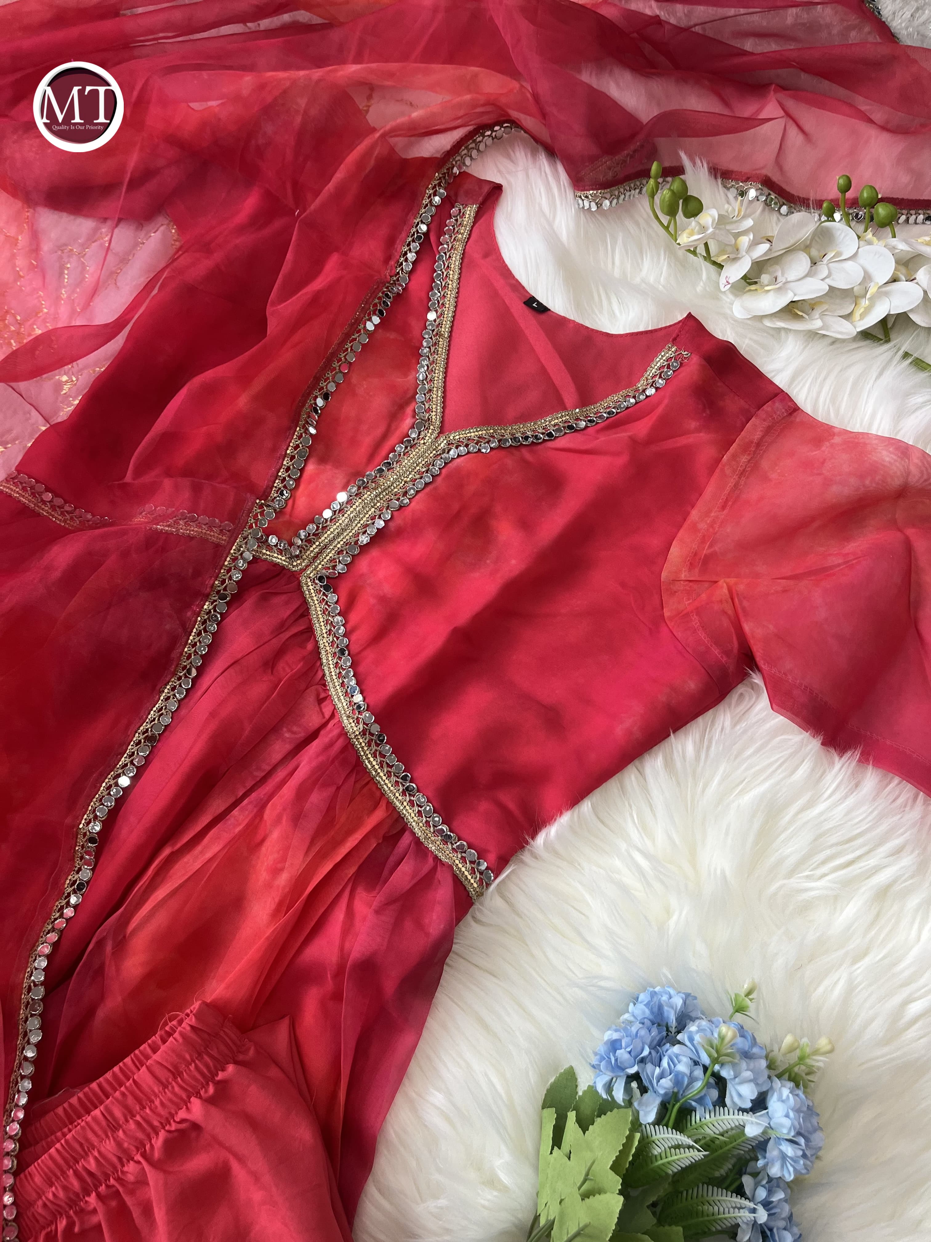 Beautiful Designer Summer Special Chinon Salwar Suit