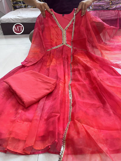 Beautiful Designer Summer Special Chinon Salwar Suit