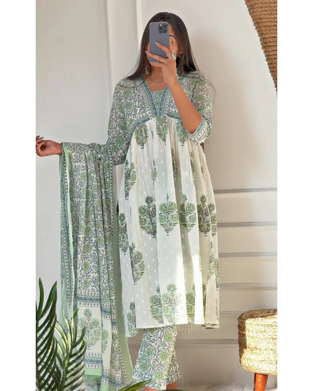 Beautiful Designer Summer Special Pure Cotton 60 60 Salwar Suit