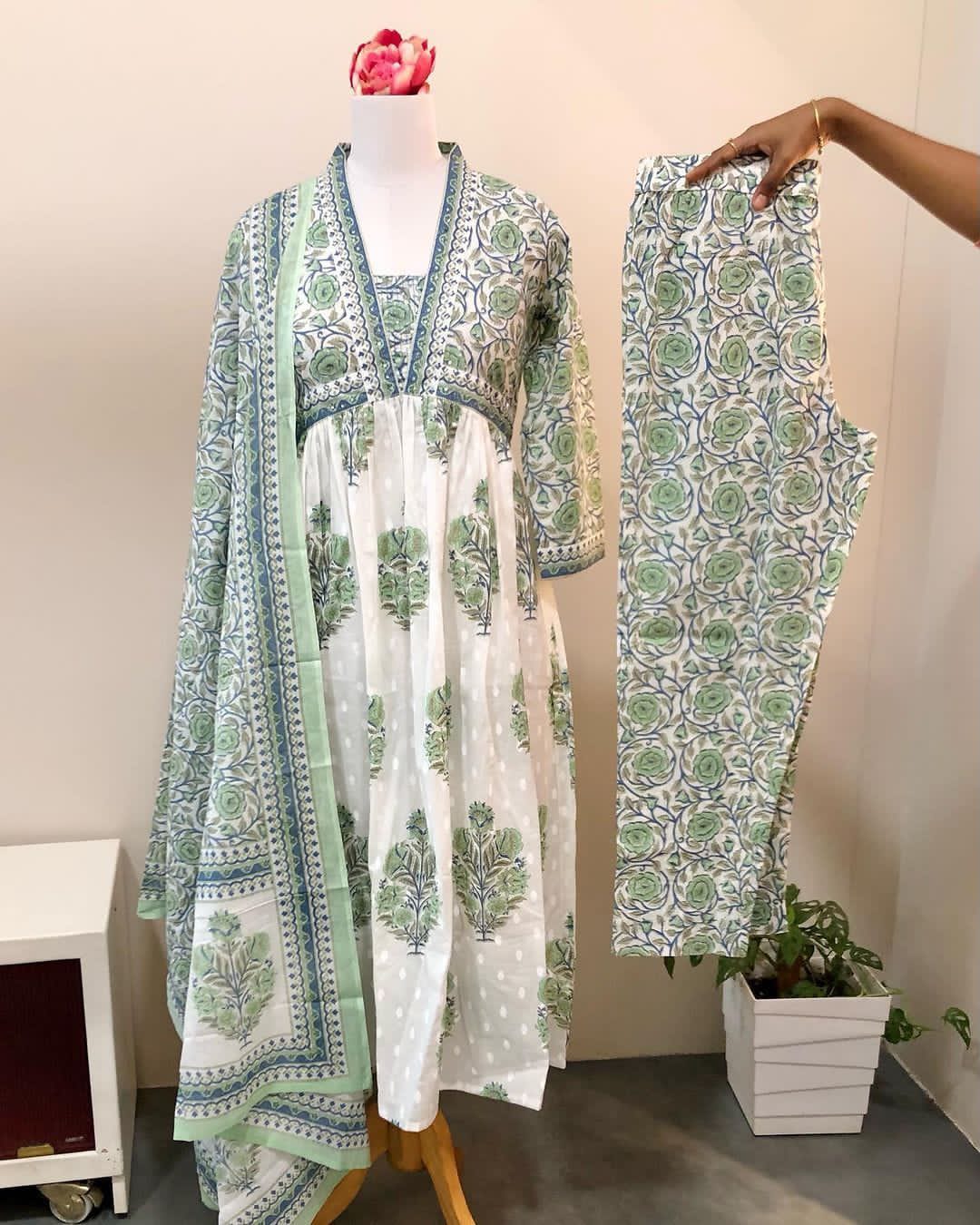 Beautiful Designer Summer Special Pure Cotton 60 60 Salwar Suit