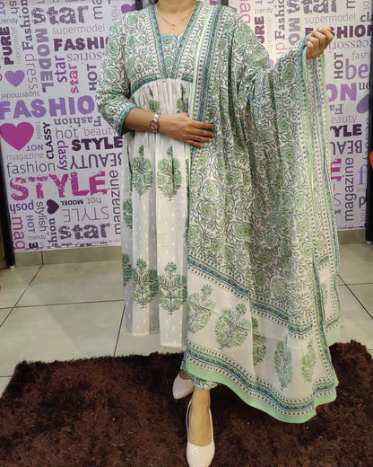 Beautiful Designer Summer Special Pure Cotton 60 60 Salwar Suit