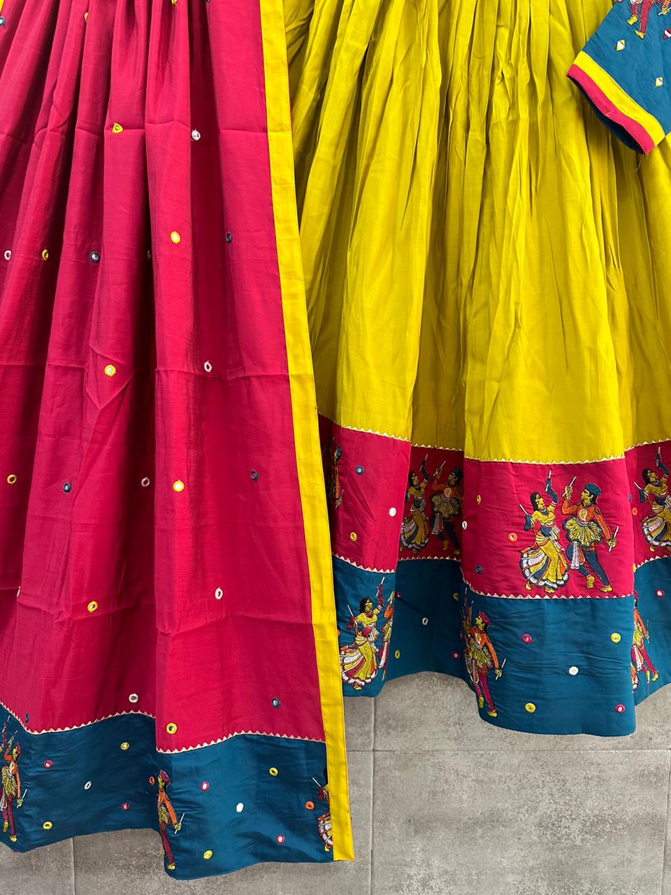 Beautiful Designer Navratri traditional Pure Cotton Chaniya Choli