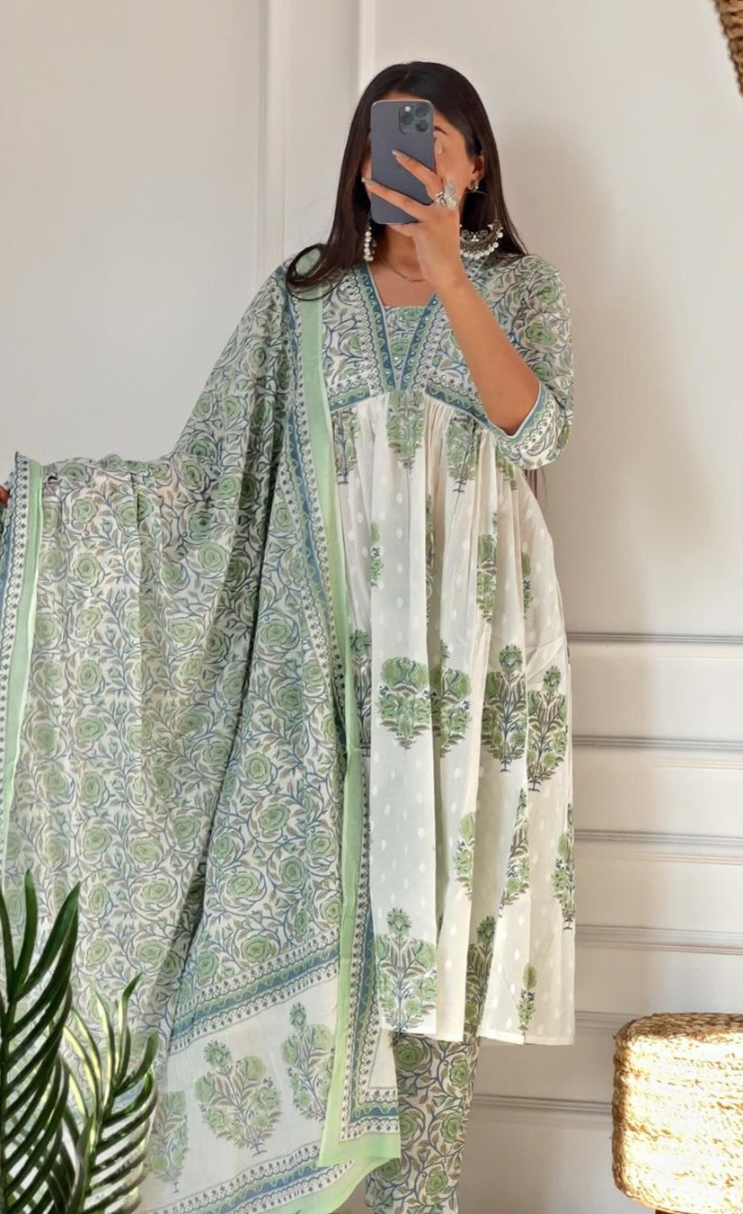 Beautiful Designer Summer Special Pure Cotton 60 60 Salwar Suit