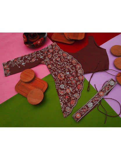 Beautiful Designer Soft Georgette Ready To Wear Saree