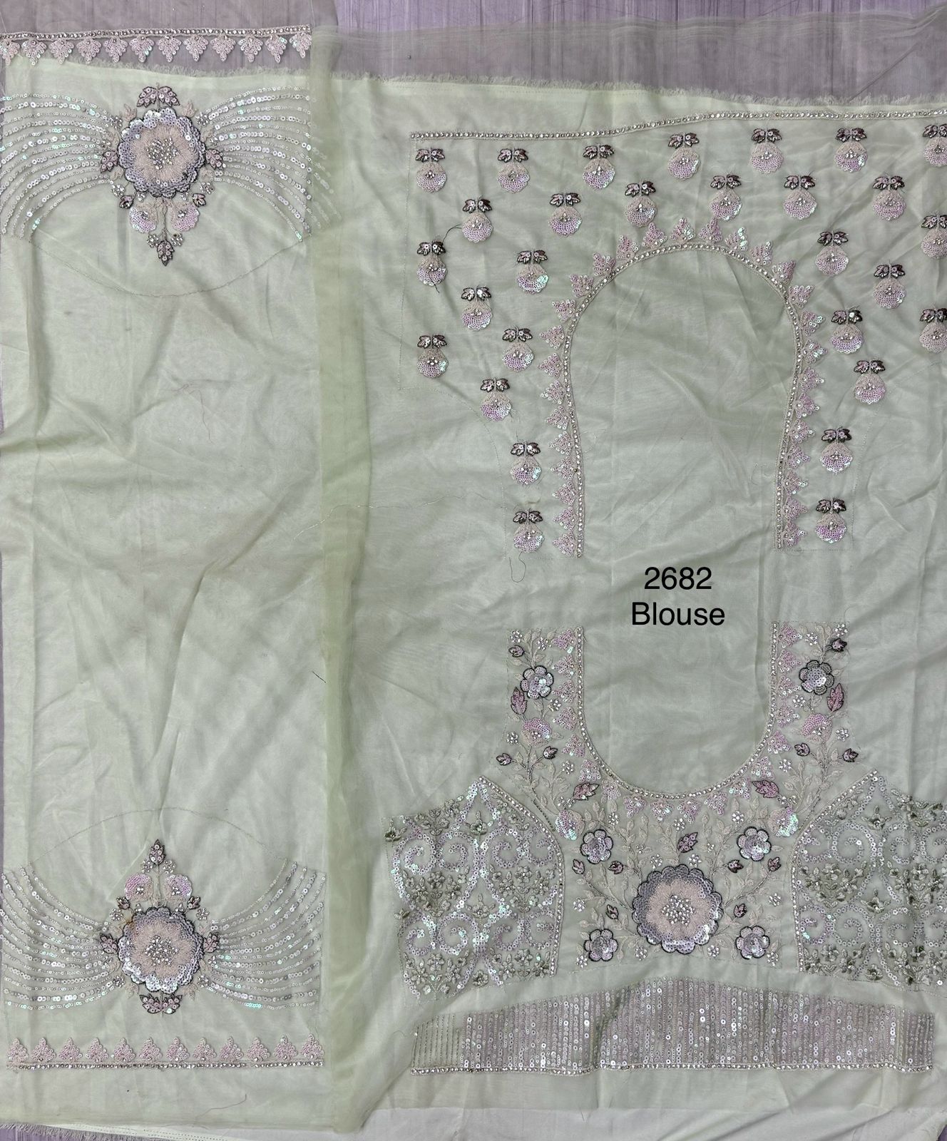 Beautiful Designer Bridal Heavy Velvet With Sequence Lehenga Choli