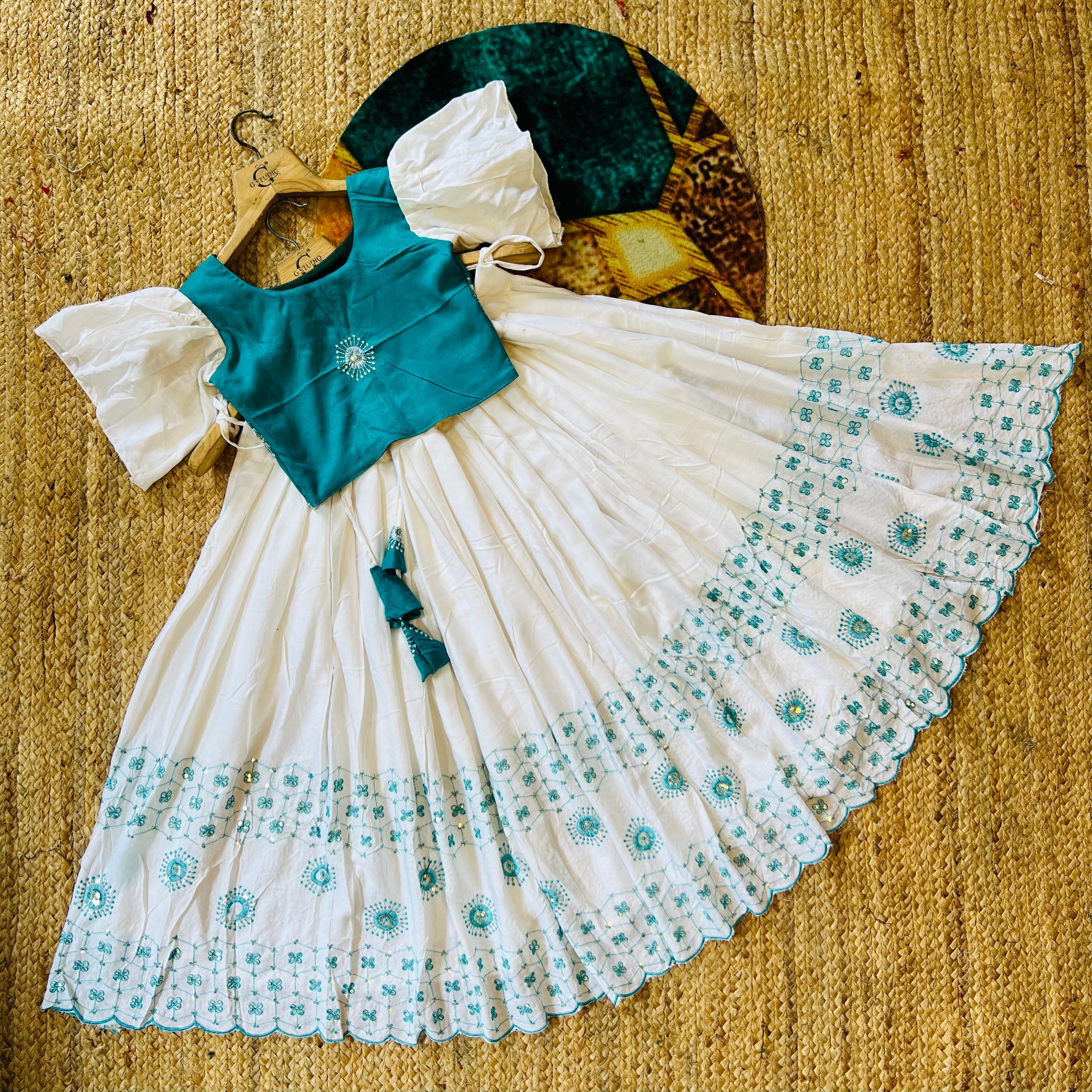 Beautiful Designer Party Wear Pure Rayon Kid&