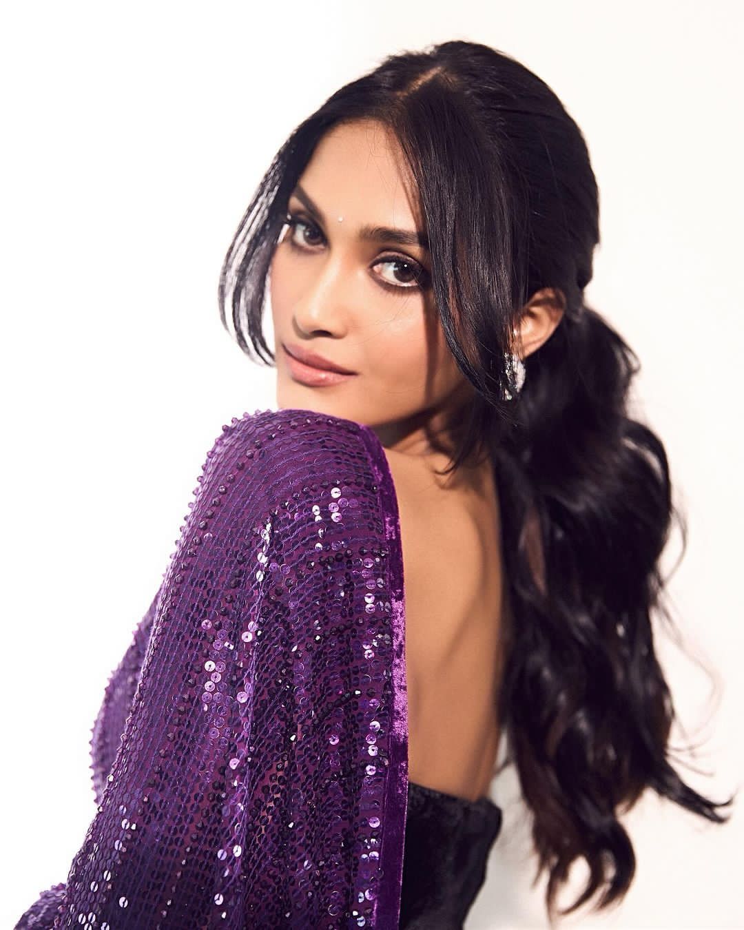 Beautiful Designer Heavy Georgette Exclusive Sequanc Saree