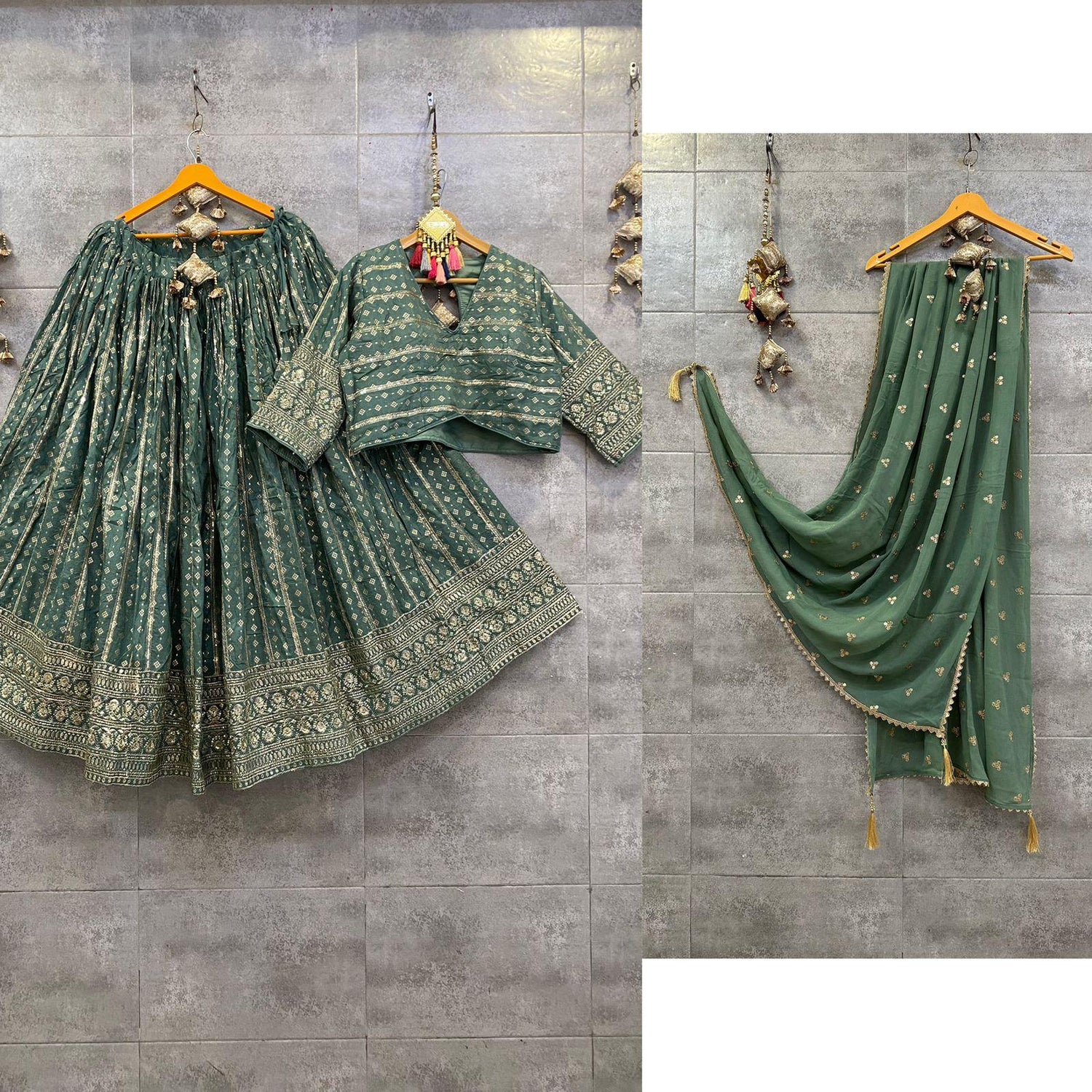 Beautiful Designer Pure Dolla Silk Chaniya Choli
