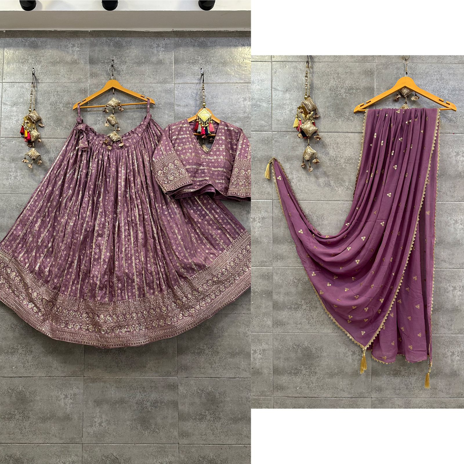 Beautiful Designer Pure Dolla Silk Chaniya Choli