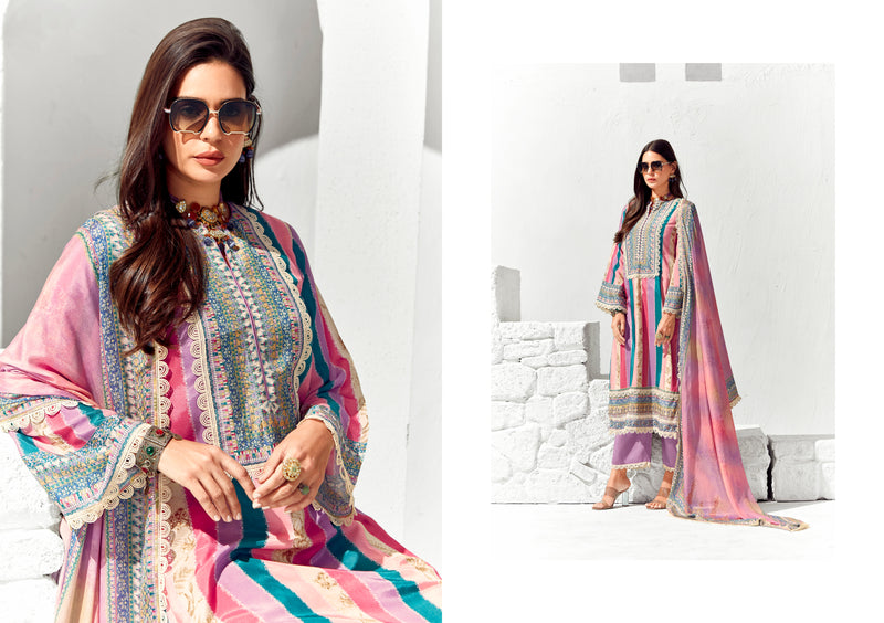 Beautiful Designer Party Wear Pure Cotton Lawn Salwar Suit