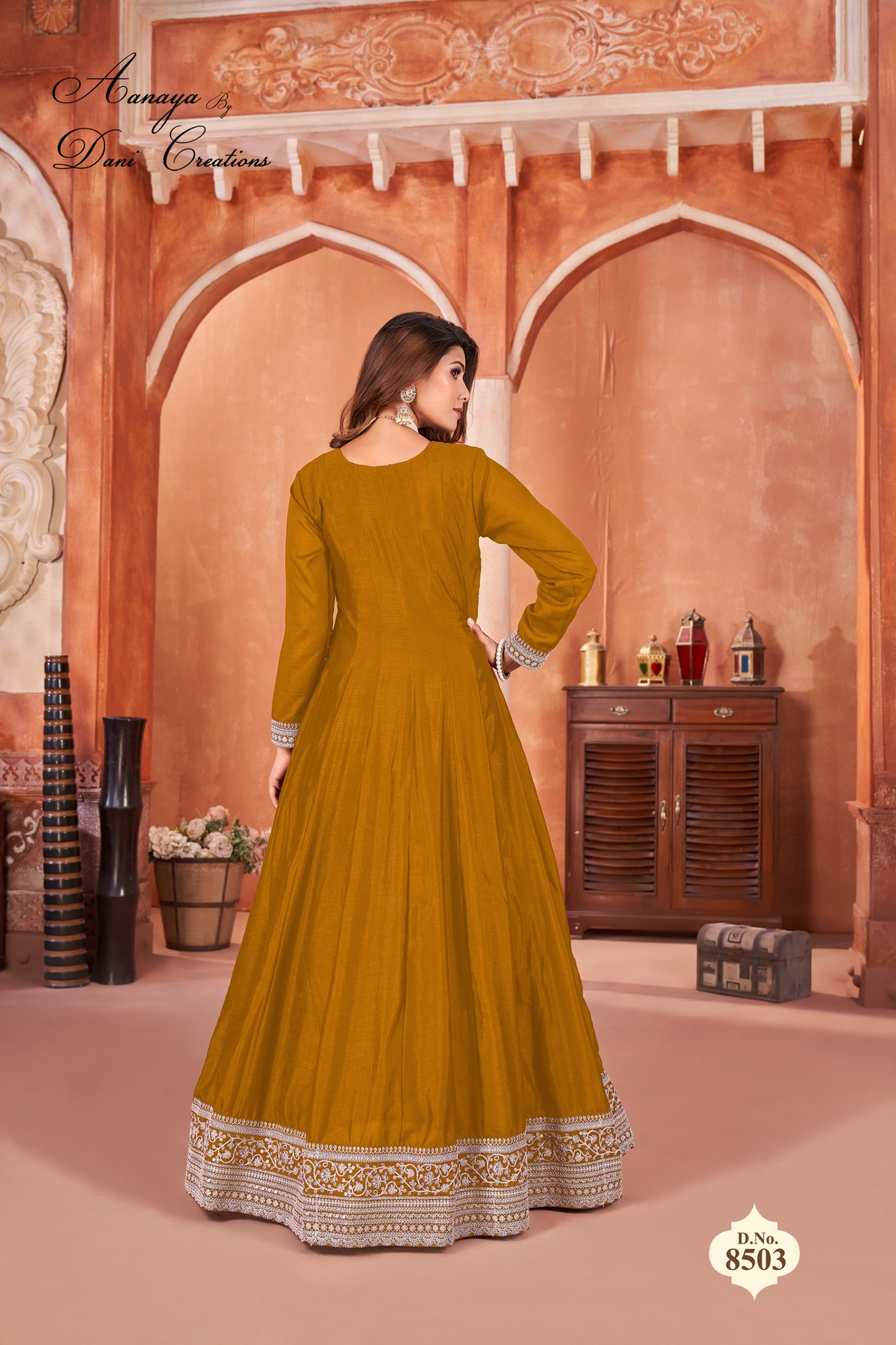 Beautiful Designer Aanaya Art Silk Salwar Suit