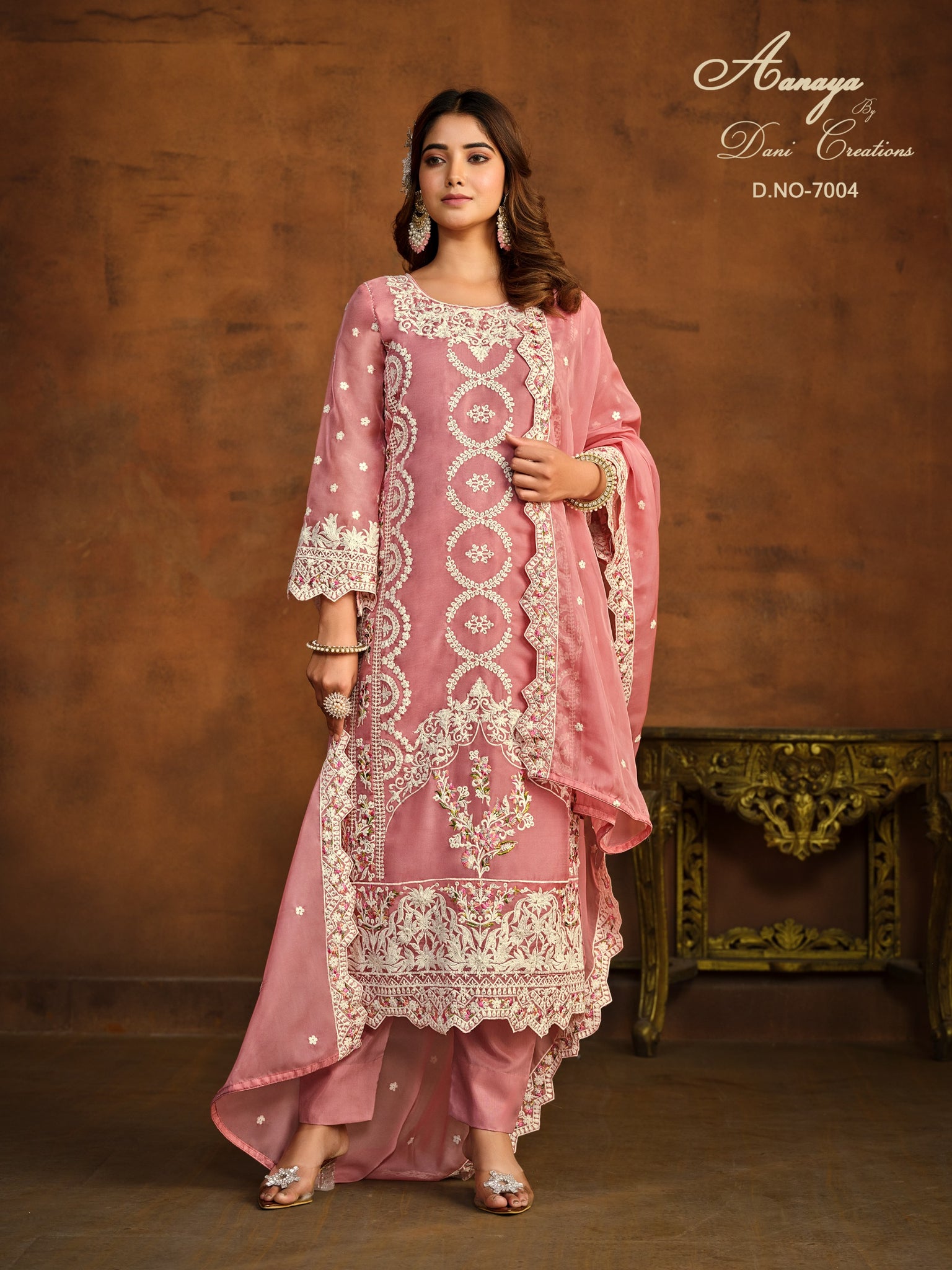 Beautiful Designer Party Wear Aanaya Soft Organza Salwar Suit