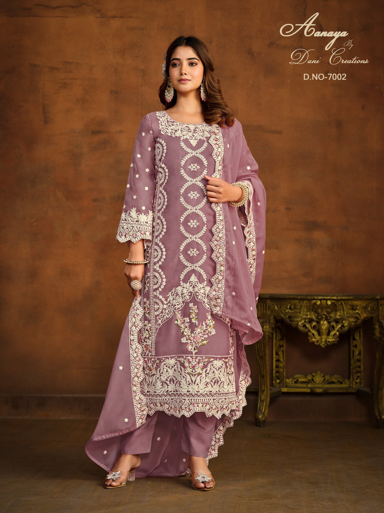 Beautiful Designer Party Wear Aanaya Soft Organza Salwar Suit