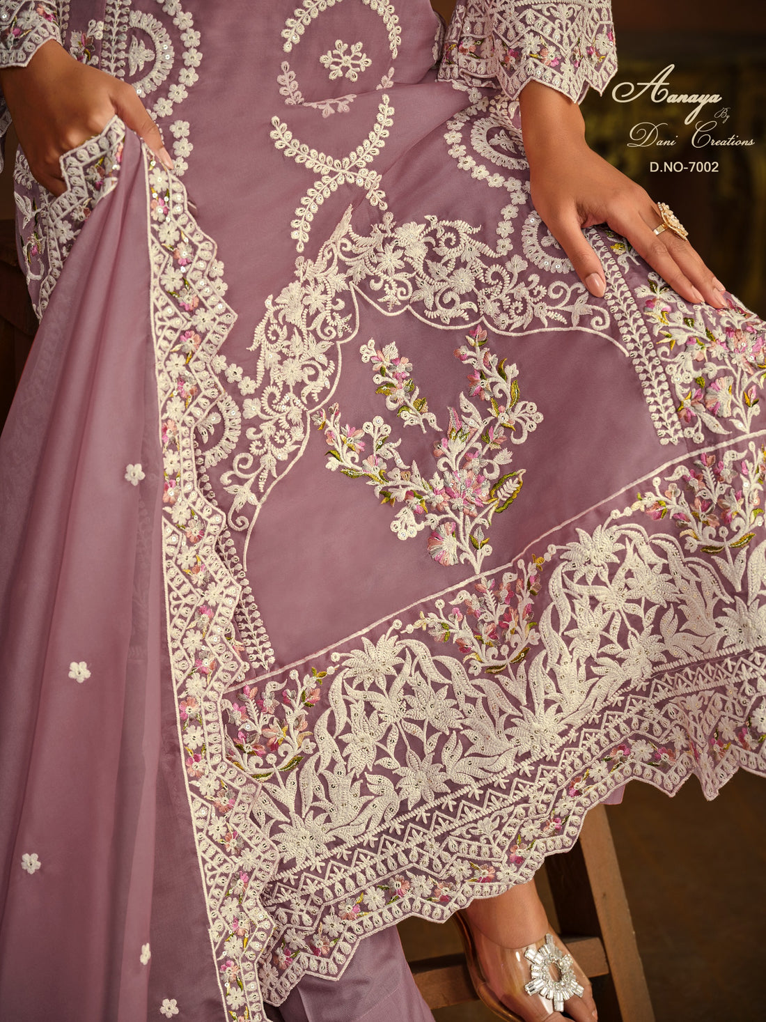 Beautiful Designer Party Wear Aanaya Soft Organza Salwar Suit