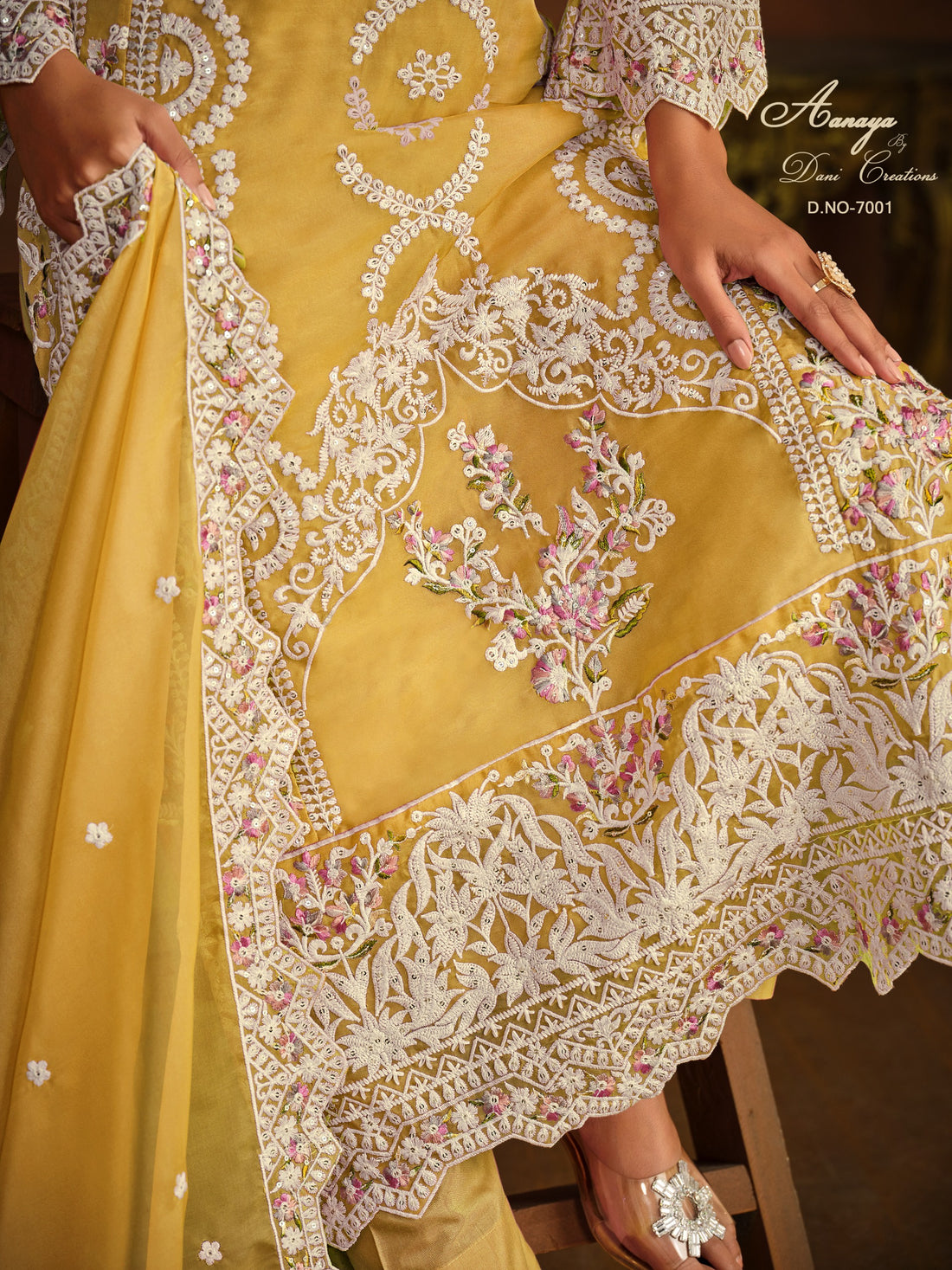 Beautiful Designer Party Wear Aanaya Soft Organza Salwar Suit