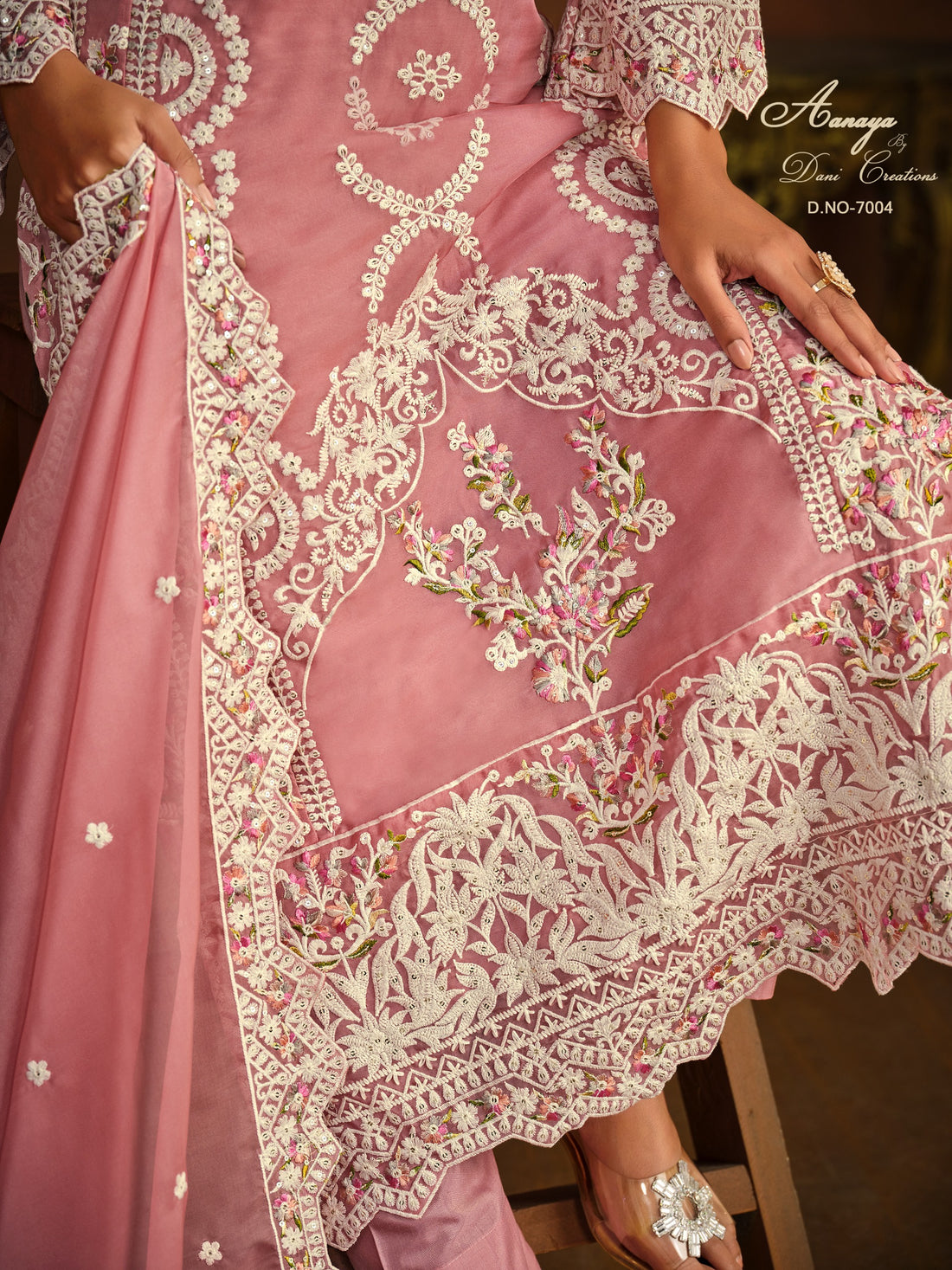 Beautiful Designer Party Wear Aanaya Soft Organza Salwar Suit