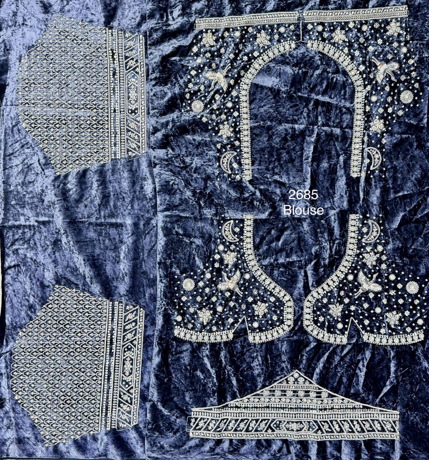 Beautiful Designer Bridal Heavy Velvet With Sequence Lehenga Choli