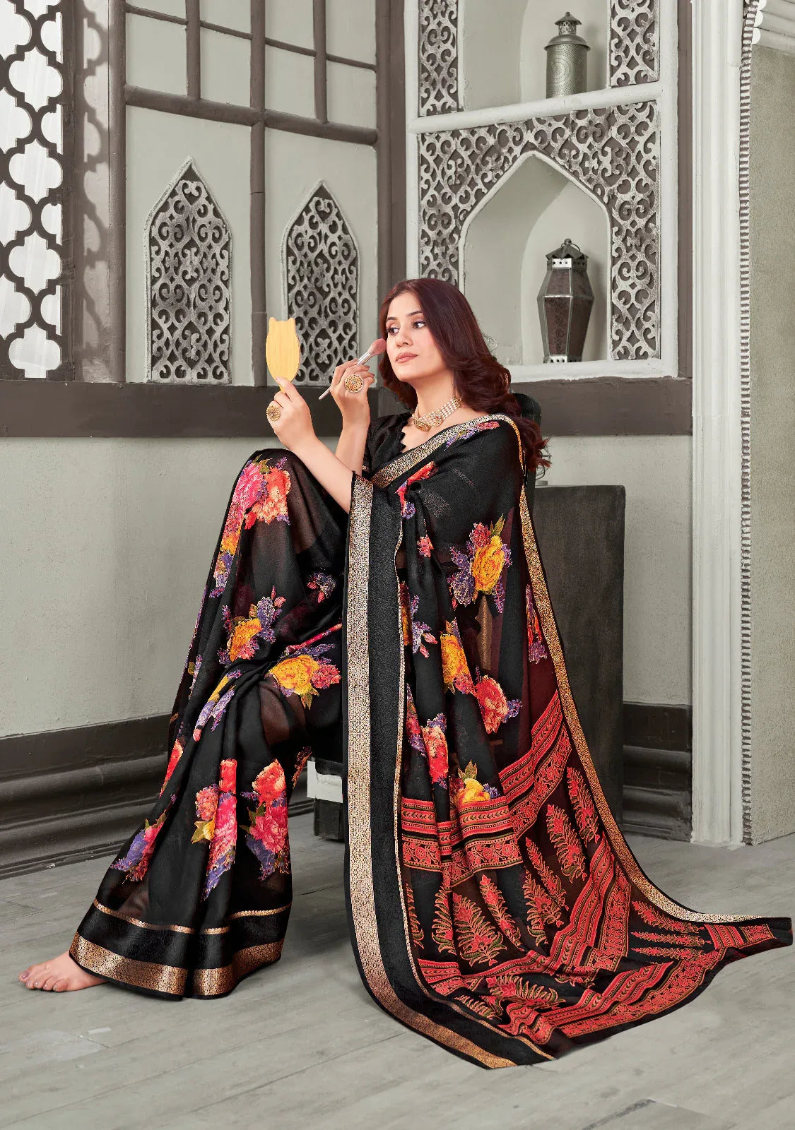 Beautiful Designer Kisna Soft Self Weaving Saree