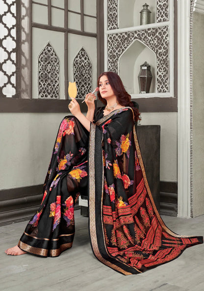 Beautiful Designer Kisna Soft Self Weaving Saree