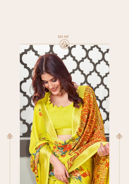 Beautiful Designer Kisna Soft Self Weaving Saree