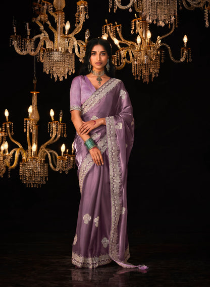 Beautiful Designer Wedding Wear Premium Fancy Work Saree