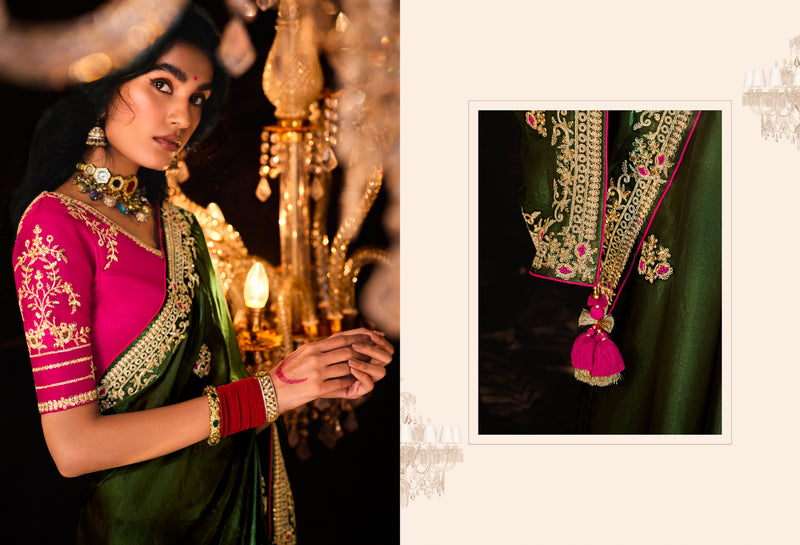 Beautiful Designer Wedding Wear Premium Fancy Work Saree